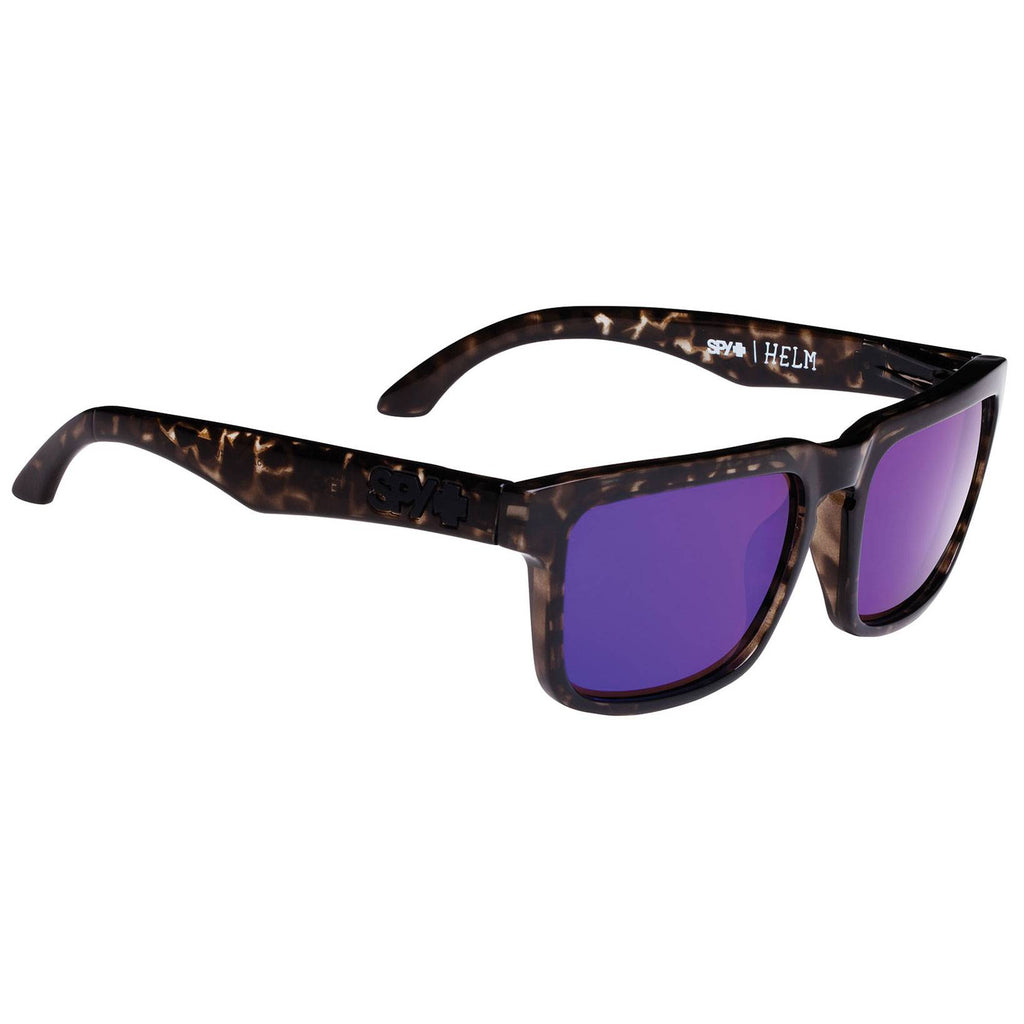 Occhiali Da Sole Spy Optic Helm Tech, Montatura Nero/viola, Lenti Happy Bronze Platinum Spectra - Foto 5
