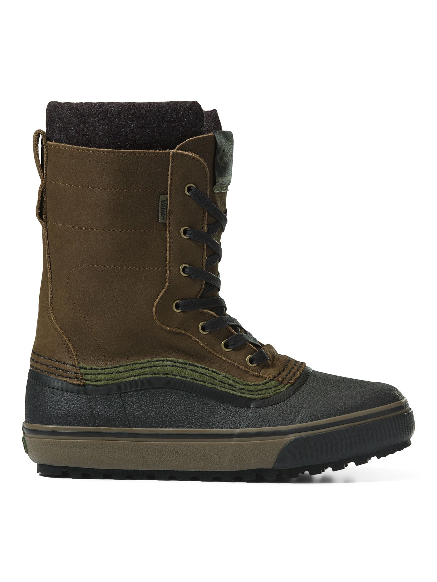 Vans Standard Zip Snow MTE Brown/Black Winter Boots | EMPIRE