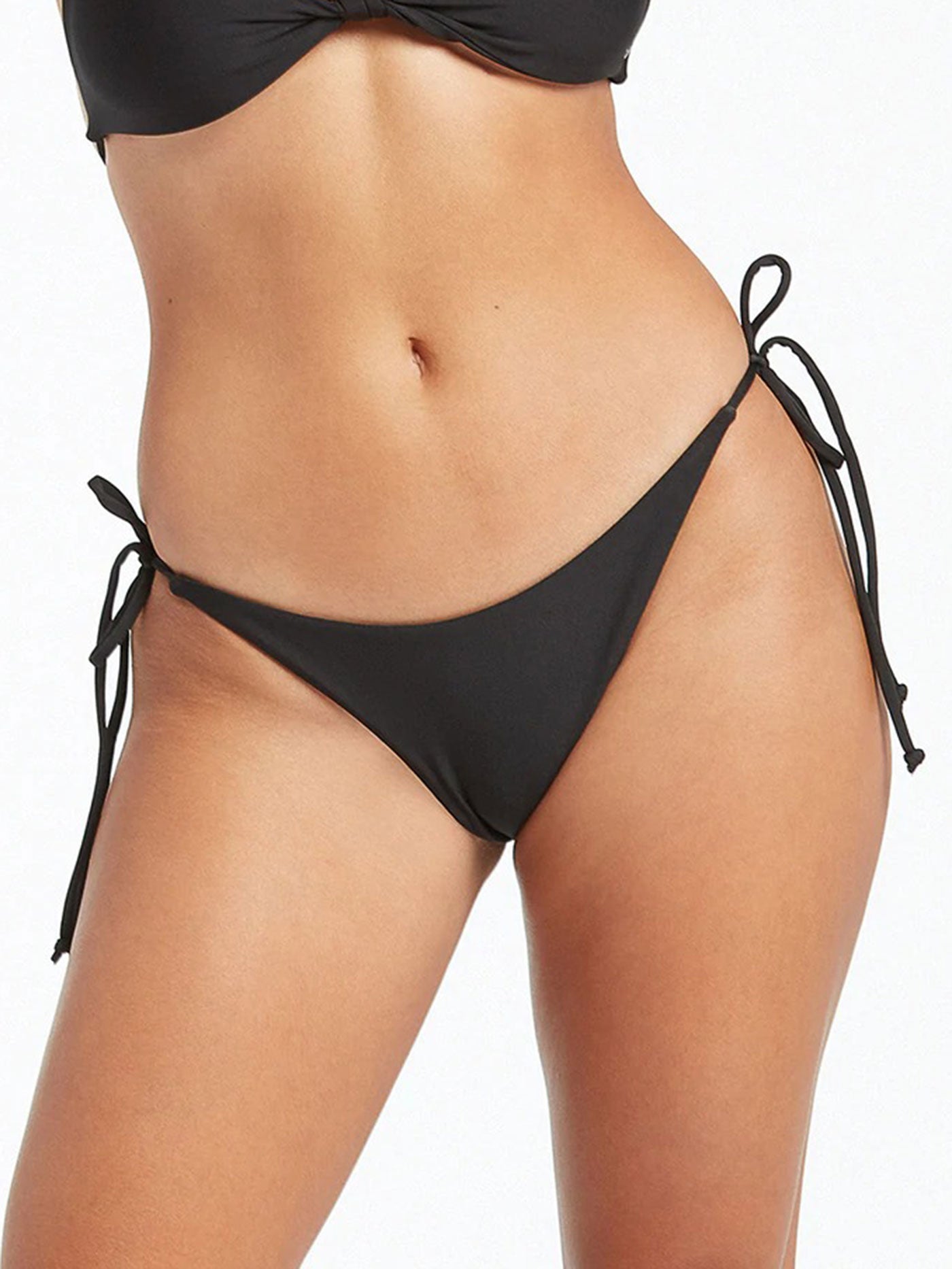Simply Seamless High Waist Bikini Bottom - Black – Volcom US