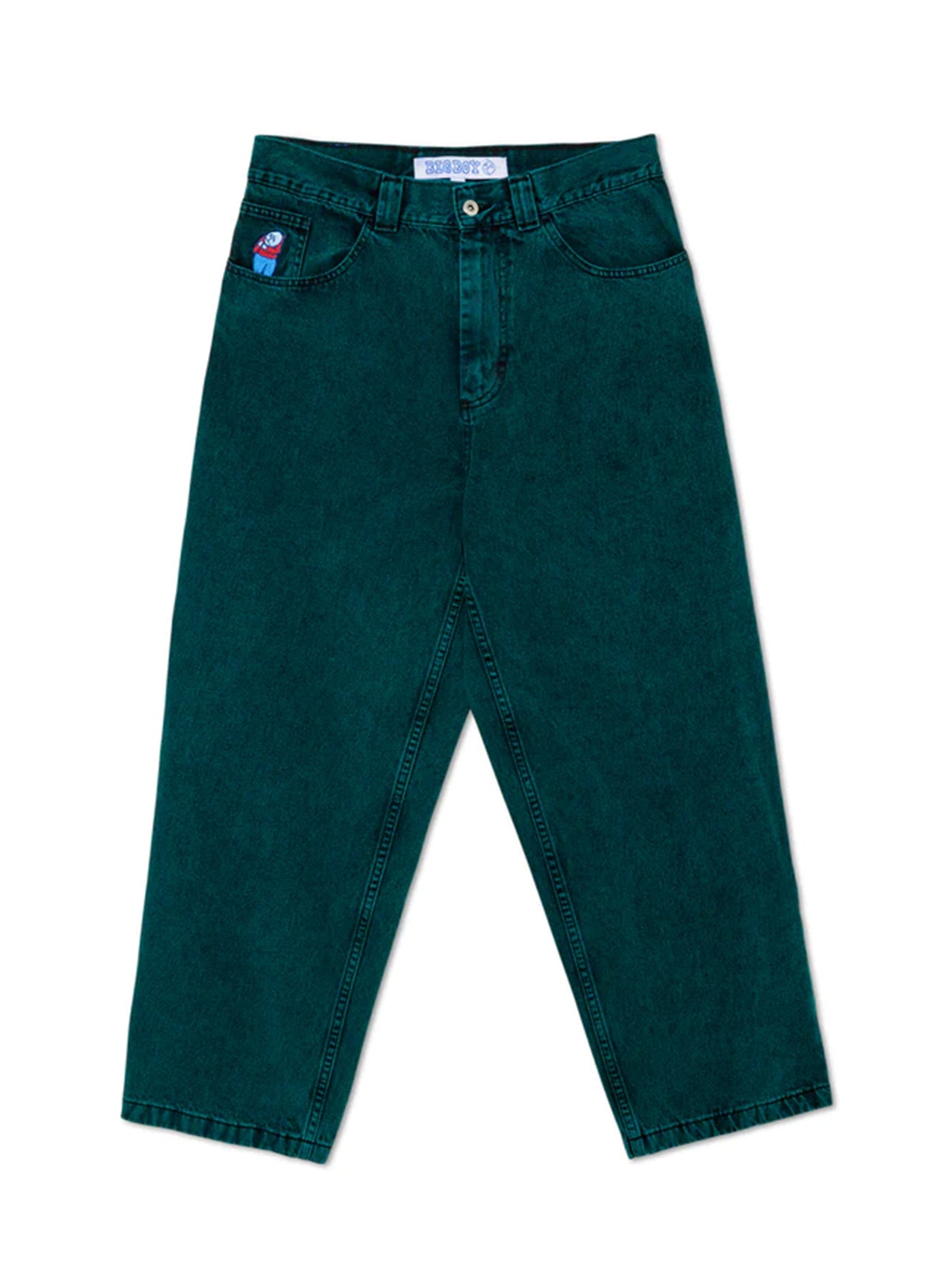 Big Boy Teal Black Jeans