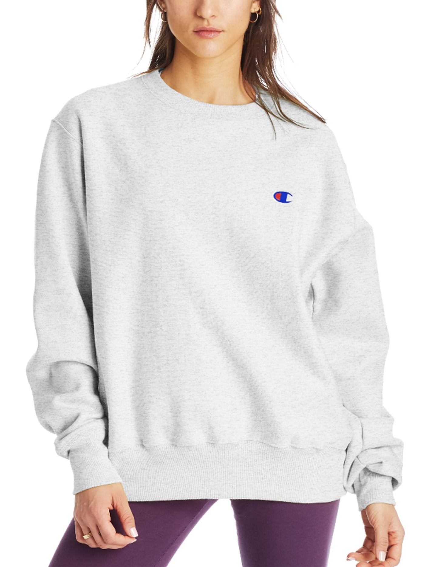 Reverse Weave Crewneck Sweatshirt, C Logo