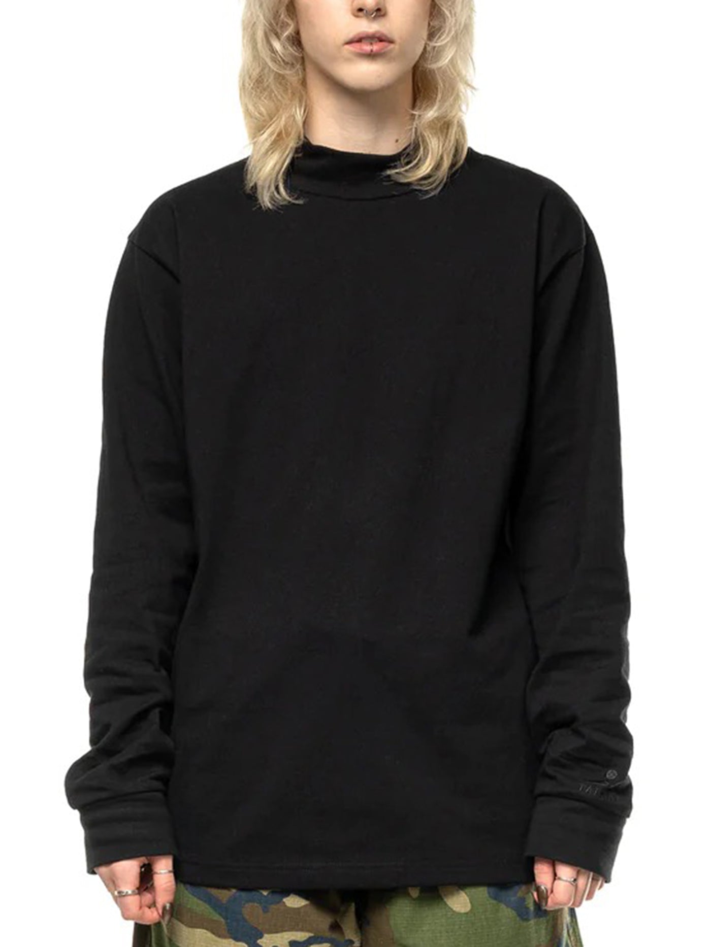 Taikan Spring 2023 Mock Neck Long Sleeve T-Shirt | EMPIRE