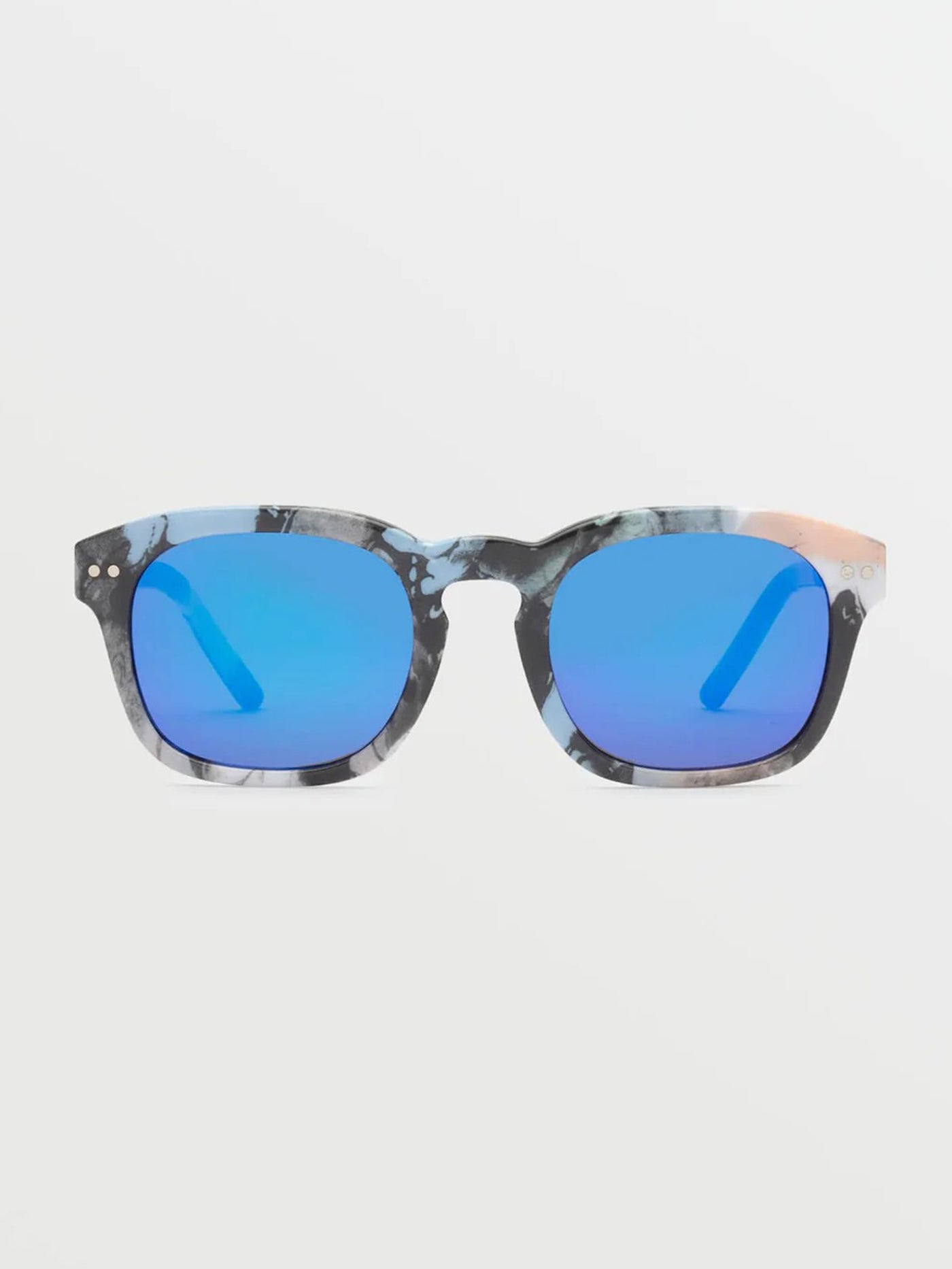 Volcom Earth Tripper Skulls/Blue Mirror Sunglasses | EMPIRE