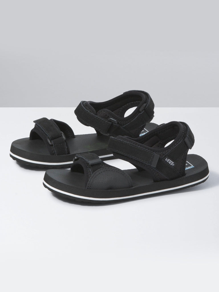 Vans Spring 2023 Tri-Lock Black/True White Sandals | EMPIRE