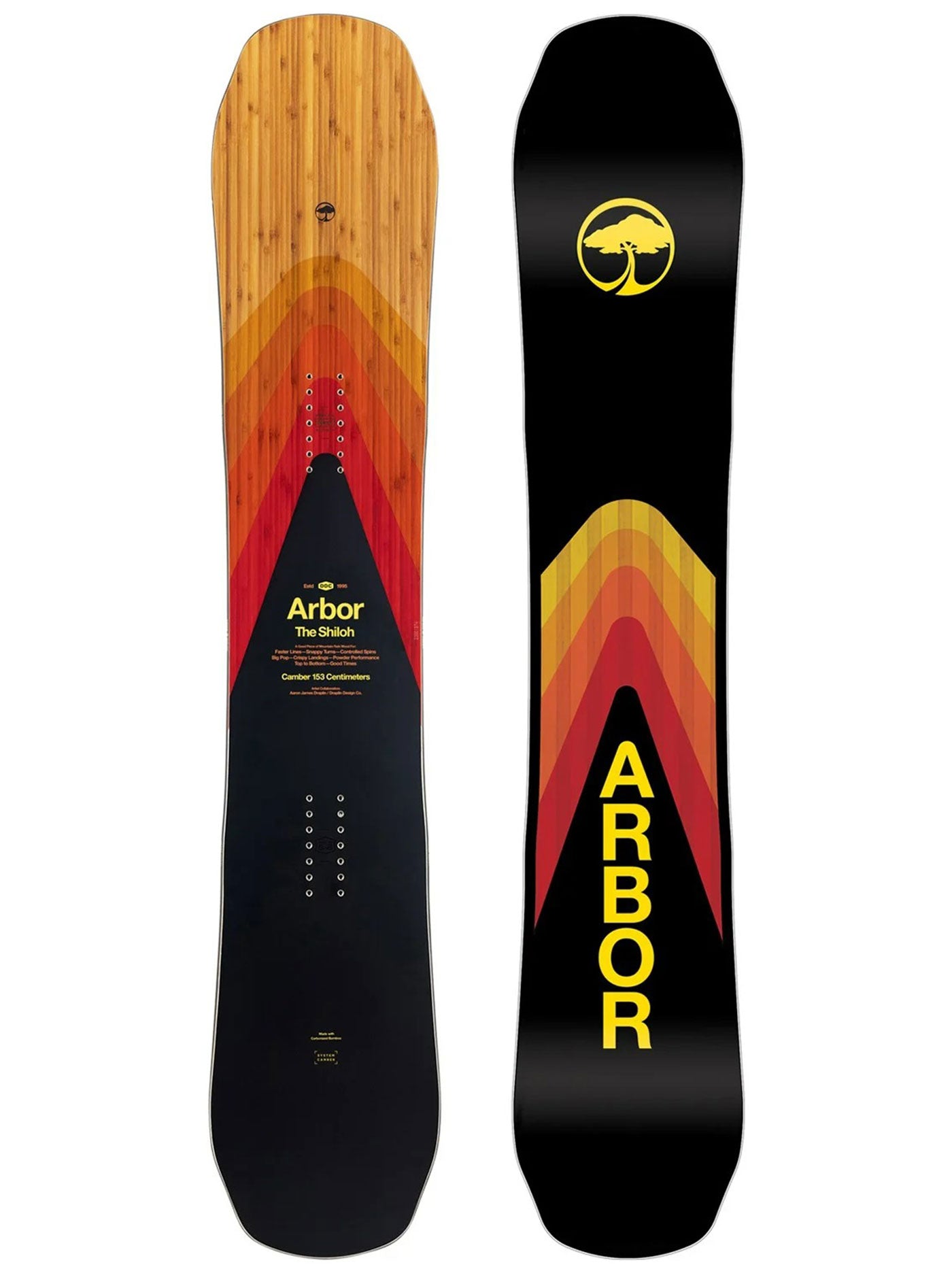 Arbor Shiloh Camber Snowboard 2024 | EMPIRE