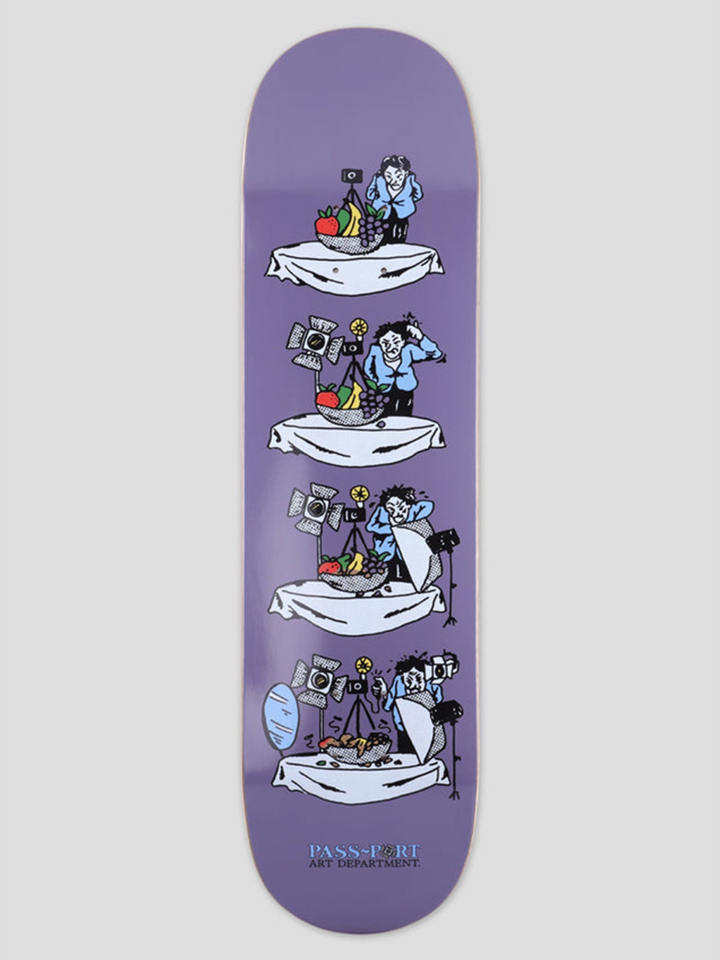 Pass Port Art Dept. Series Set Dress 8.5’’ Skateboard Deck