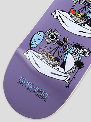 Pass Port Art Dept. Series Set Dress 8.5’’ Skateboard Deck