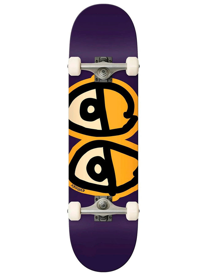 Krooked Glow Eyes 8.25'' Complete Skateboard | MARINE