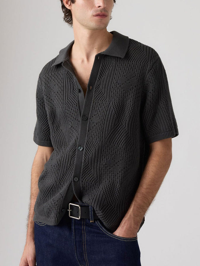 Levis Sweater Camp Dark Phantom Buttondown Shirt Summer 2026 | DARK PHANTOM (0004)