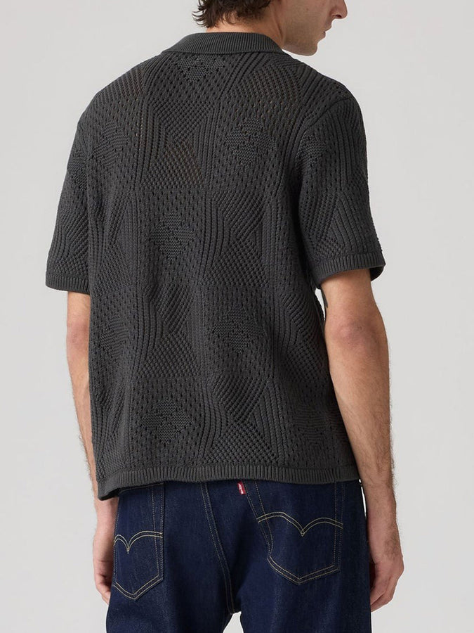 Levis Sweater Camp Dark Phantom Buttondown Shirt Summer 2026 | DARK PHANTOM (0004)