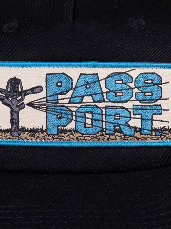 Pass Port Water Restrictions Workers Trucker Hat | BLACK
