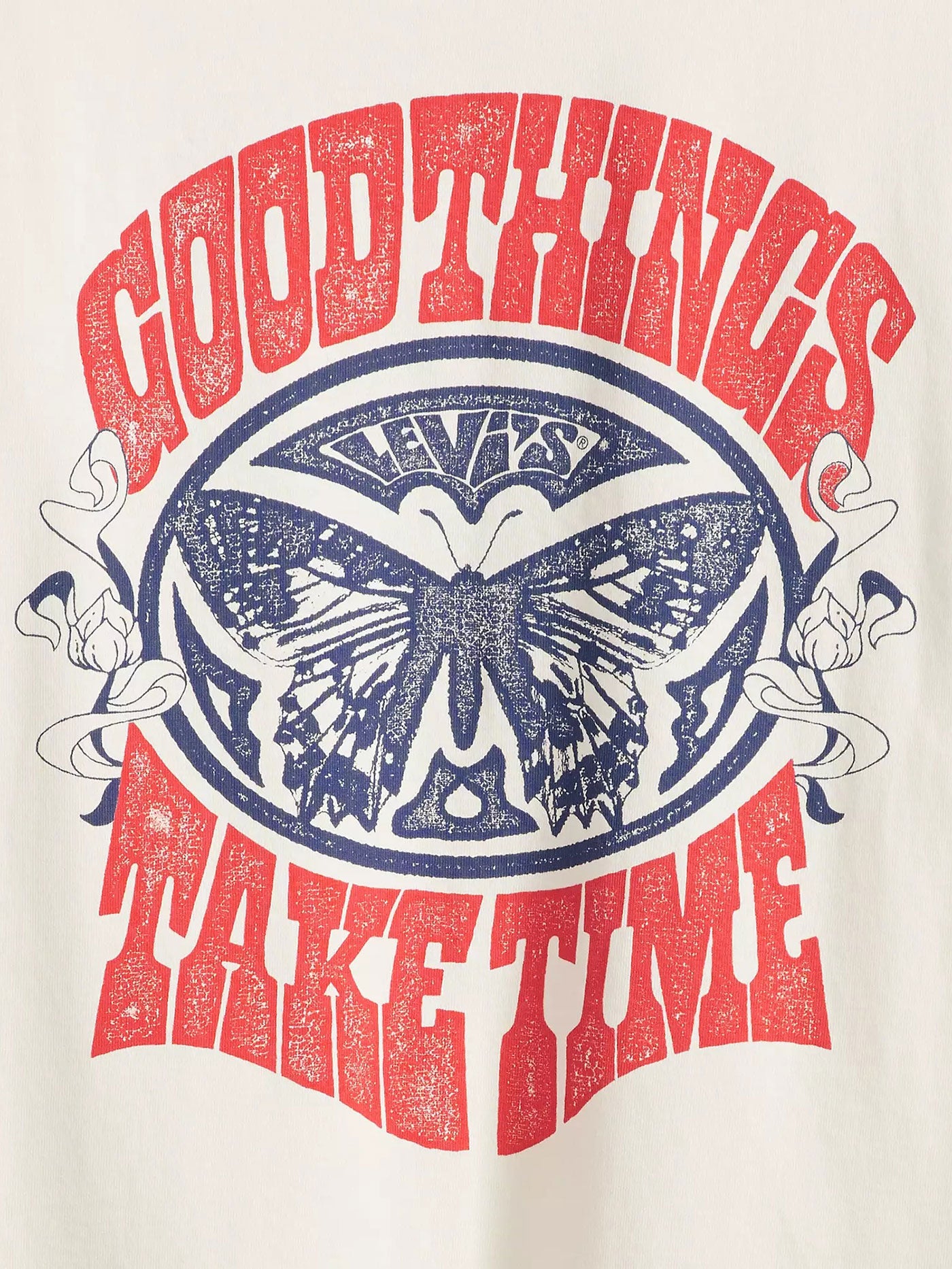 Levis Graphic Tabor Good Things Take Time T-Shirt Spring 2025