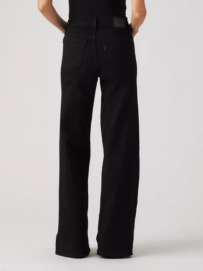 Levis 318 Wide Leg Black Jeans Fall 2025 | SOFT BLACK (0005)