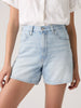 Levis Cinch Mid-Thigh Abraided Art Shorts Spring 2026