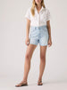 Levis Cinch Mid-Thigh Abraided Art Shorts Spring 2026