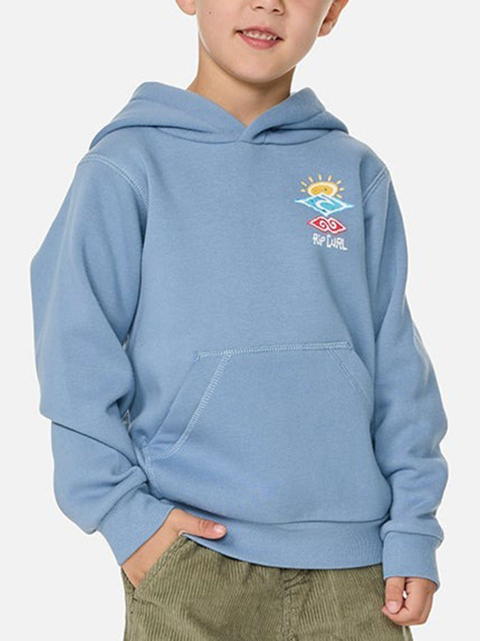 Rip Curl Icons Of Shred Hoodie Spring 2026 | FADED DENIM (4737)