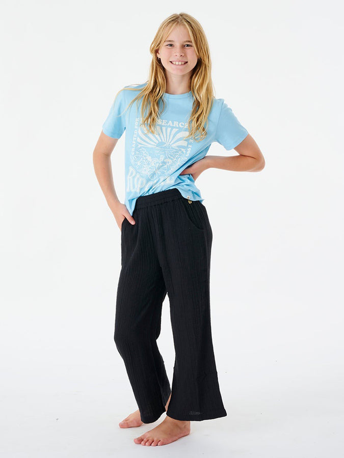 Rip Curl Premium Surf Beach Pants (Girls 7-14) Spring 2026 | BLACK (0090)