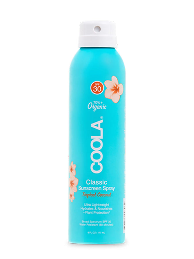 Coola Classic Tropical Coconut Body Spray SPF30 Sunscreen | ASSORTED