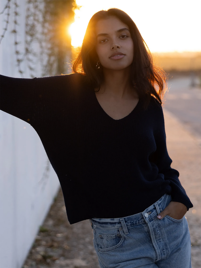 Gentle Fawn Tucker Sweater Spring 2026 | NAVY
