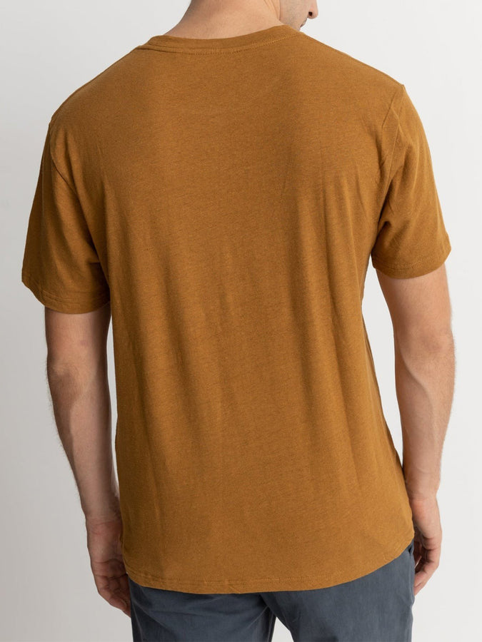 Rhythm Linen T-Shirt Spring 2024 | TOBACCO