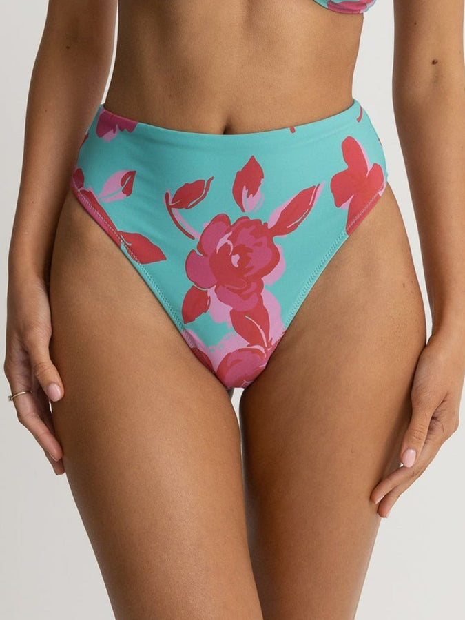 Rhythm Inferna Floral Hi Waist Bikini Bottom Spring 2024 | SPRING