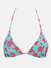Rhythm Inferna Floral Slide Triangle Bikini Top Spring 2024