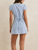 Rhythm Lola Check Cap Sleeve Dress Spring 2026