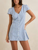 Rhythm Lola Check Cap Sleeve Dress Spring 2026