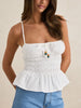 Rhythm Gigi Tie Front Tank Top Spring 2026