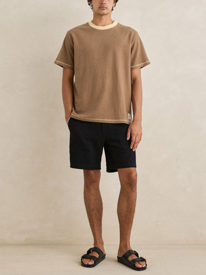 Rhythm Contrast Vintage Terry T-Shirt Spring 2026 | LATTE