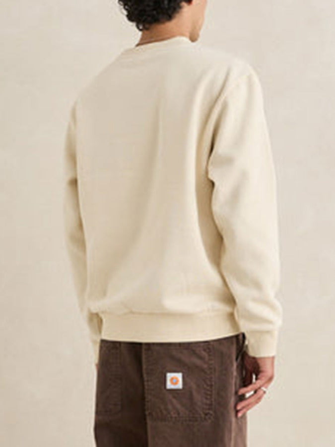Rhythm Applique Crewneck Sweatshirt Spring 2026 | NATURAL