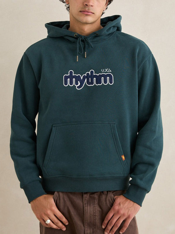 Rhythm Applique Hoodie Spring 2026 | DARK PINE