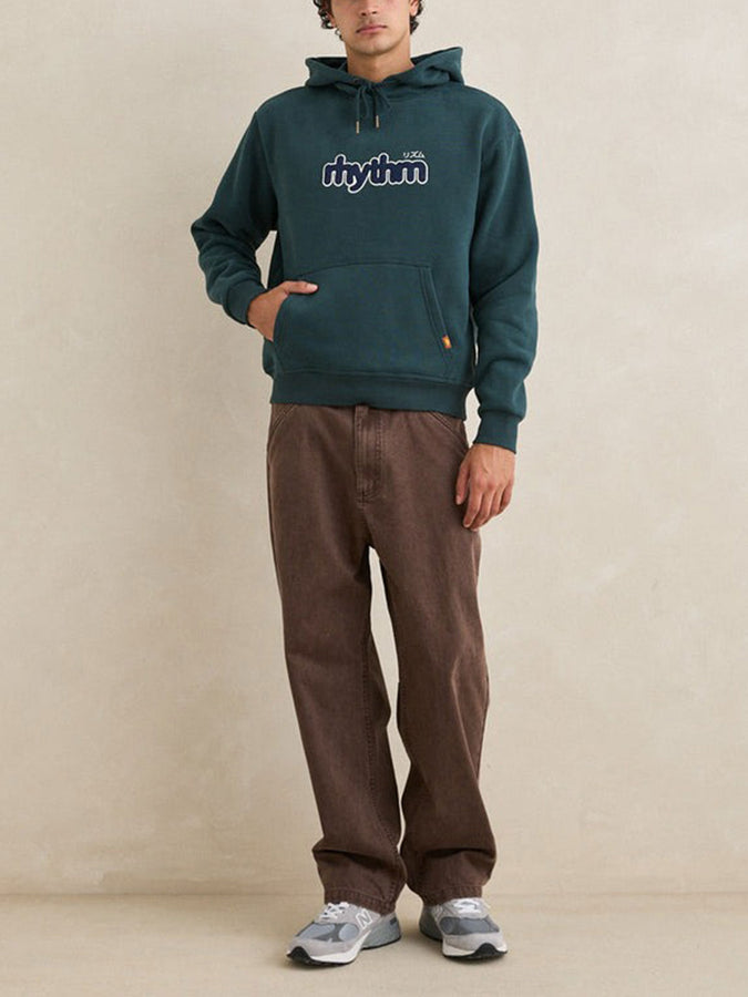 Rhythm Applique Hoodie Spring 2026 | DARK PINE