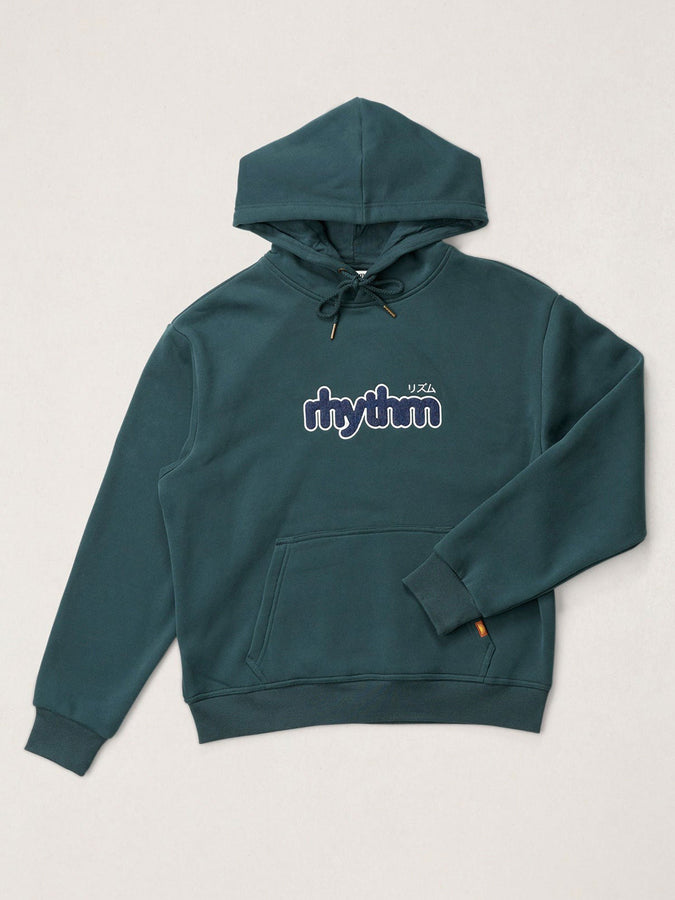 Rhythm Applique Hoodie Spring 2026 | DARK PINE