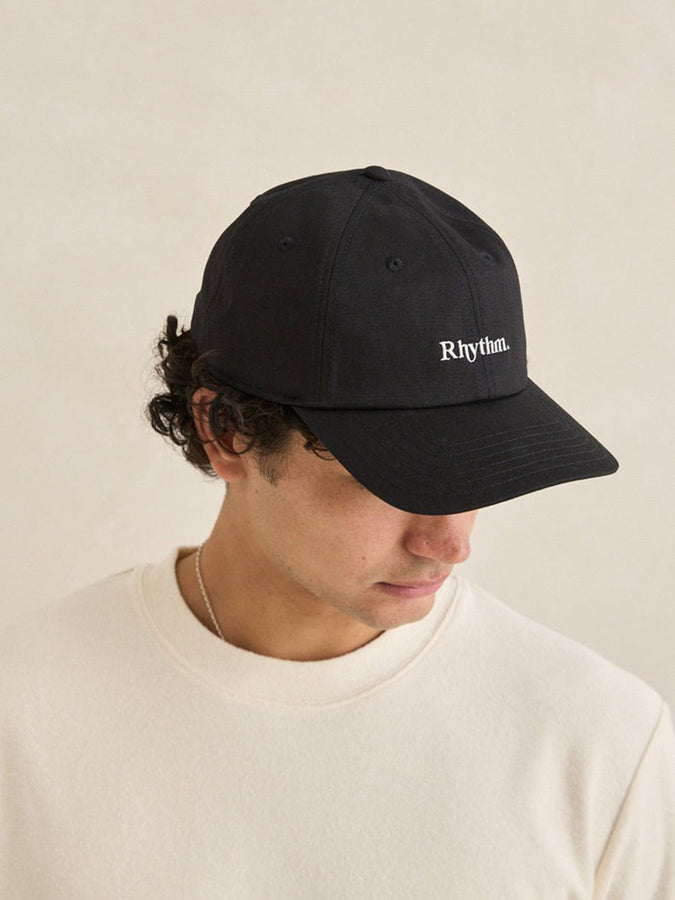 Rhythm Essential Brushed Twill Hat | BLACK