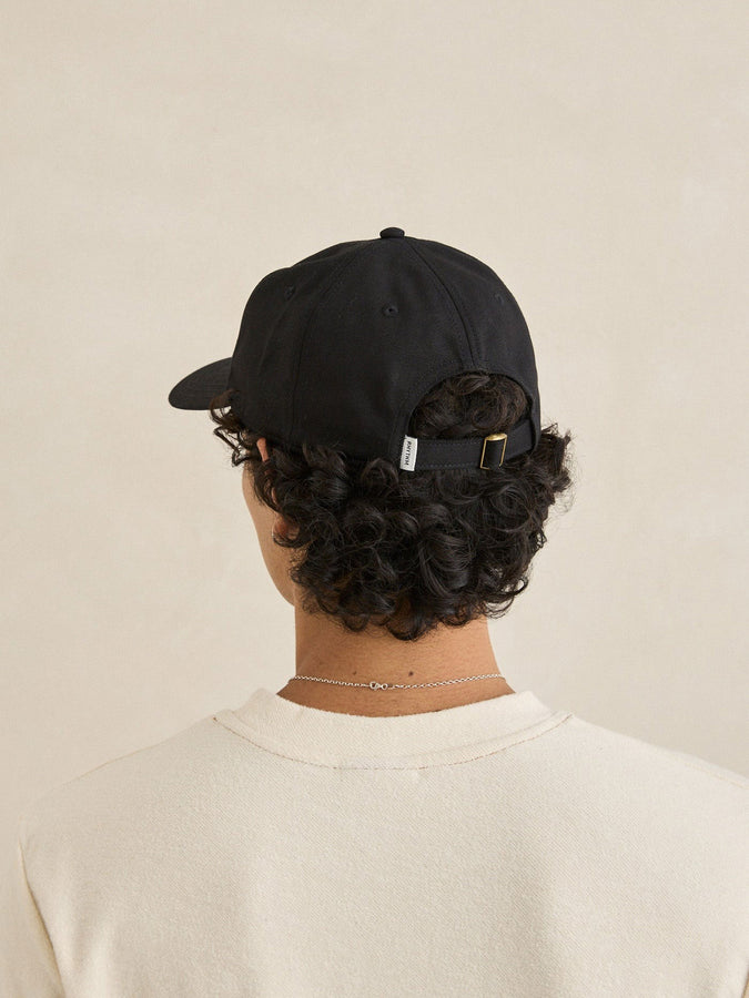 Rhythm Essential Brushed Twill Hat | BLACK