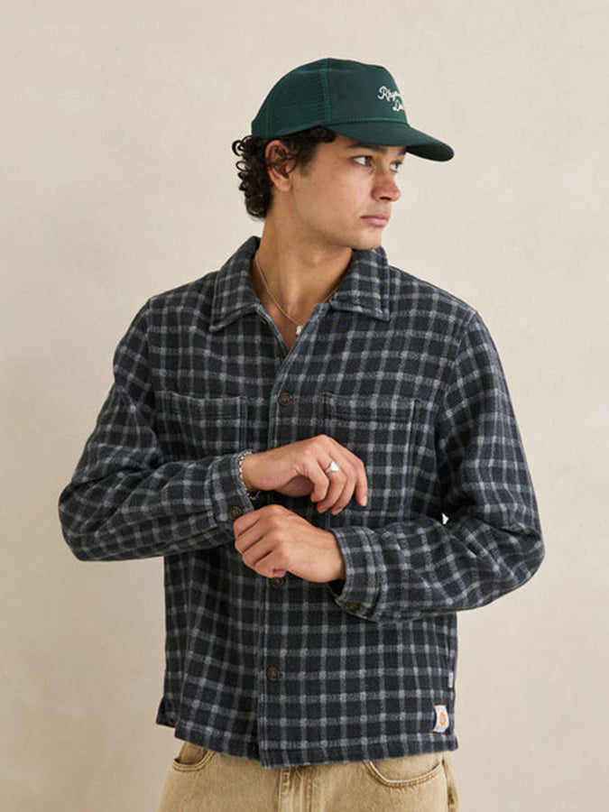 Rhythm Script Trucker Hat | GREEN