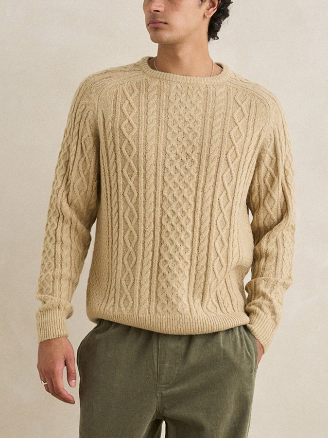 Rhythm Mohair Fishermans Sweater Spring 2026 | SAND