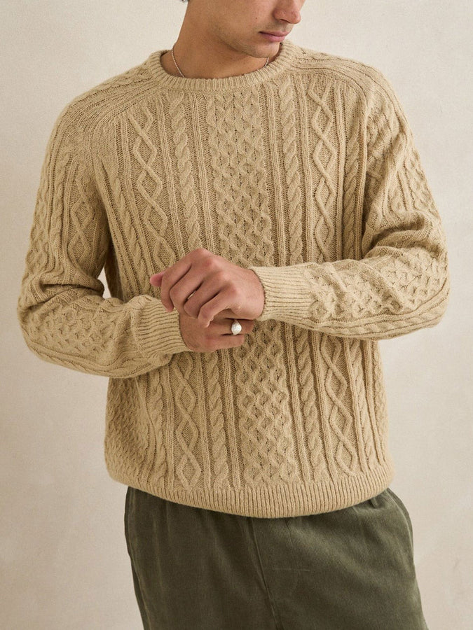 Rhythm Mohair Fishermans Sweater Spring 2026 | SAND