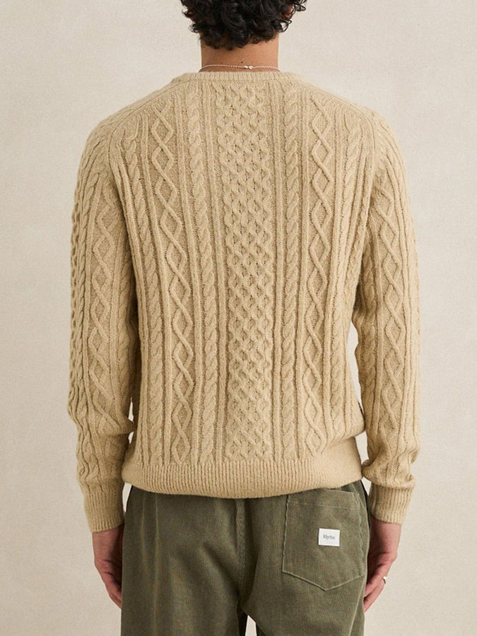 Rhythm Mohair Fishermans Sweater Spring 2026 | SAND