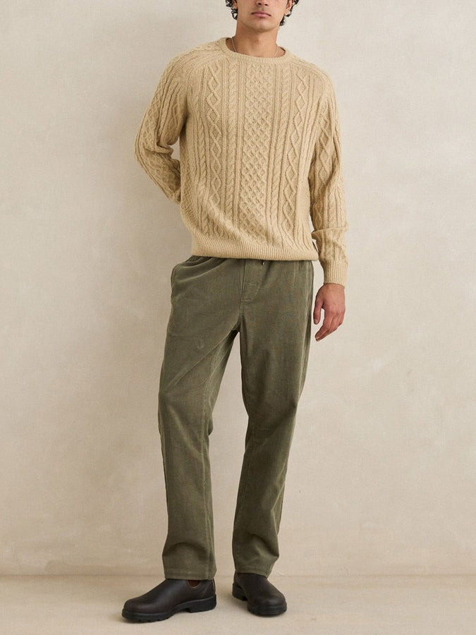 Rhythm Mohair Fishermans Sweater Spring 2026 | SAND