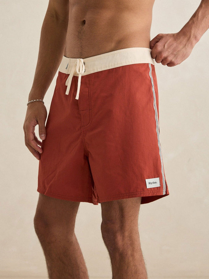 Rhythm Heritage Trunk Boardshorts Spring 2026 | VINTAGE CLAY