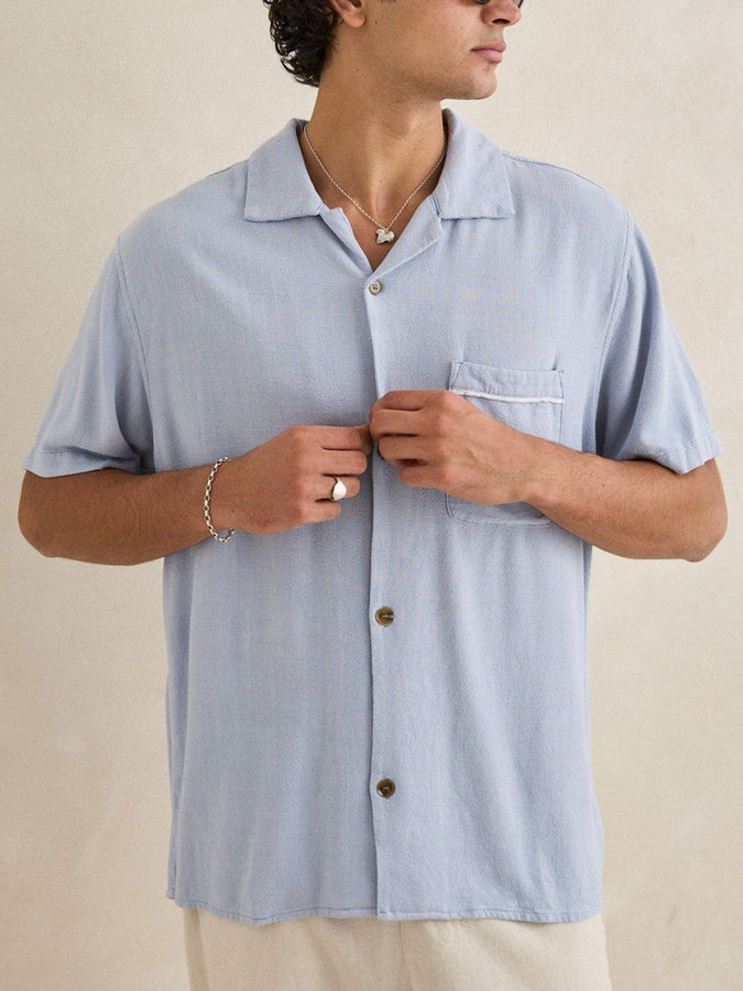 Rhythm Daytona Short Sleeve Buttondown Shirt Spring 2026 | SKY