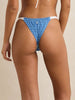 Rhythm Lola Check Double Strap Itsy Bikini Bottom Spring 2026