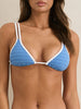 Rhythm Lola Check Double Strap Slide Bikini Top Spring 2026