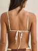 Rhythm Lily Rib Soft Strap Slide Tri Bikini Top Spring 2026