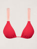 Rhythm Lily Rib Soft Strap Slide Tri Bikini Top Spring 2026
