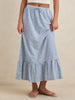 Rhythm Lola Check Tiered Skirt Spring 2026