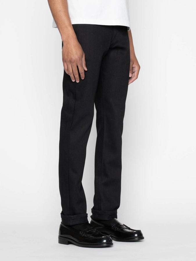 Naked And Famous Weird Guy Black Power Stretch Jeans | BLACK