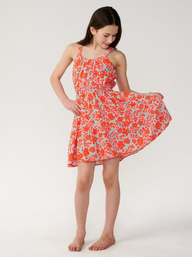  Rip Curl Sunshine Squad Dress (Girls 7-14) Spring 2026 | MINT HAZE (2138)
